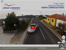 Tablet Screenshot of jorgecordeiro.pt